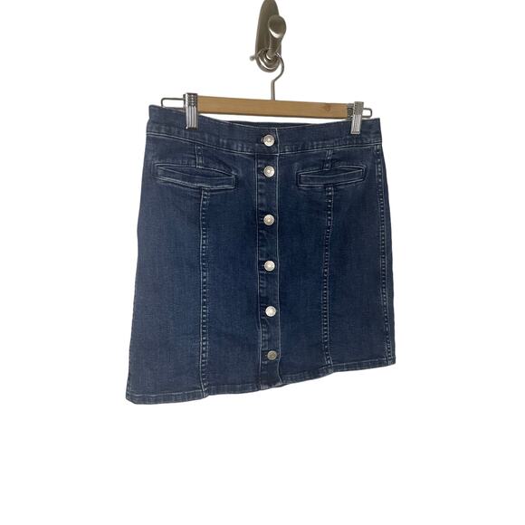 Madewell Denim mini skirt SZ 27 - Picture 2 of 6